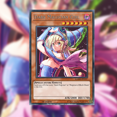 Dark Magician Girl Yu-Gi-Oh Waifu Trading Card Holofoil