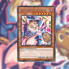 Dark Magician Girl Yu-Gi-Oh Waifu Trading Card Holofoil