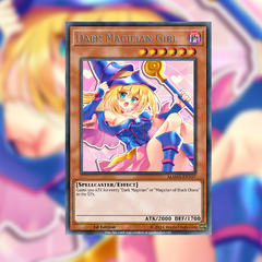 Dark Magician Girl Yu-Gi-Oh Waifu Trading Card Holofoil