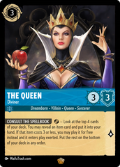 The Queen Lorcana Waifu Trading Card Holofoil