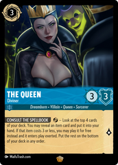 The Queen Lorcana Waifu Trading Card Holofoil